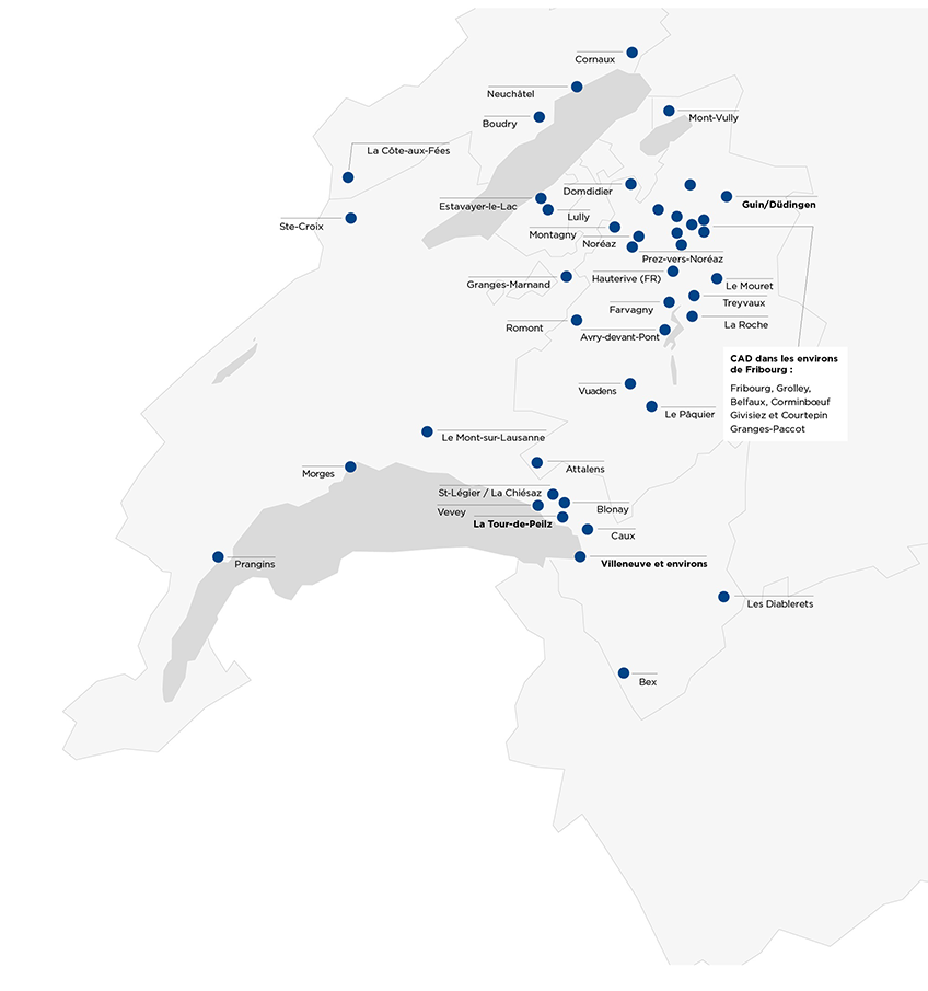 Réseau de chauffage à distance Groupe E