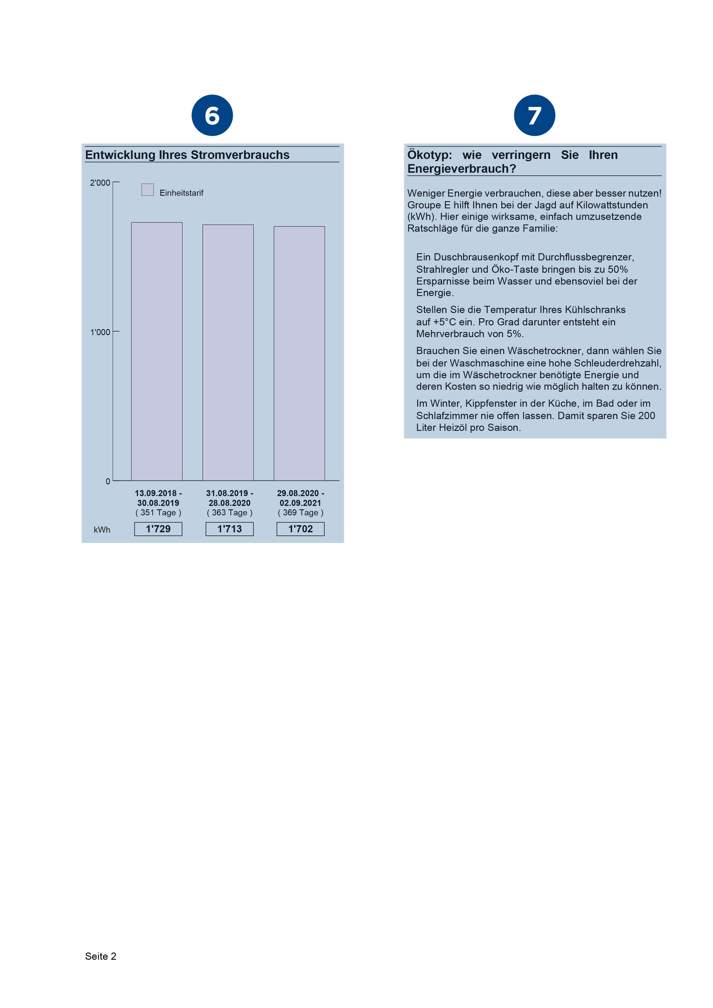 Meine Stromrechnung Seite 2