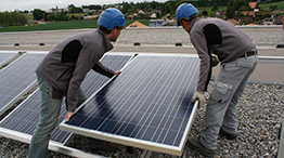 Solarpanel Installation
