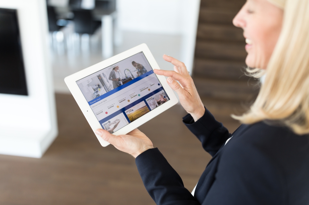 la gestion intelligente de vos installations avec une tablette