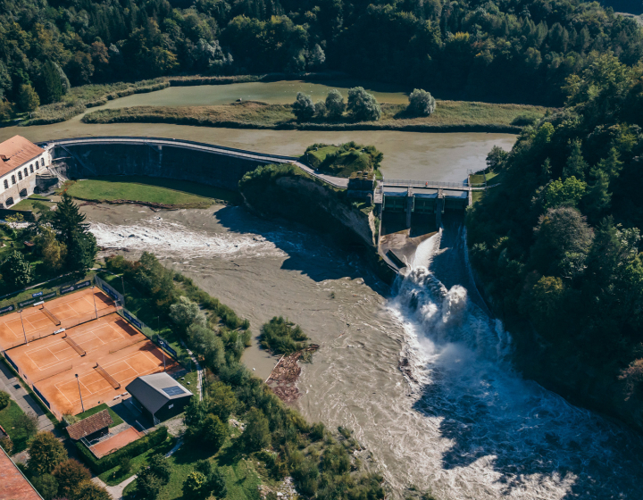 Barrage de la Maigrauge exploité par Groupe E