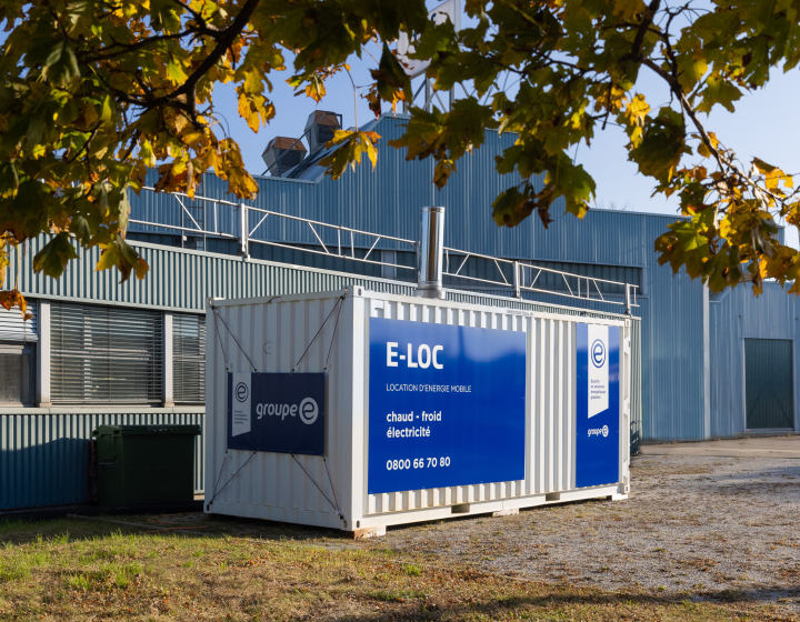 Installation E-LOC réalisée chez un client de Groupe E