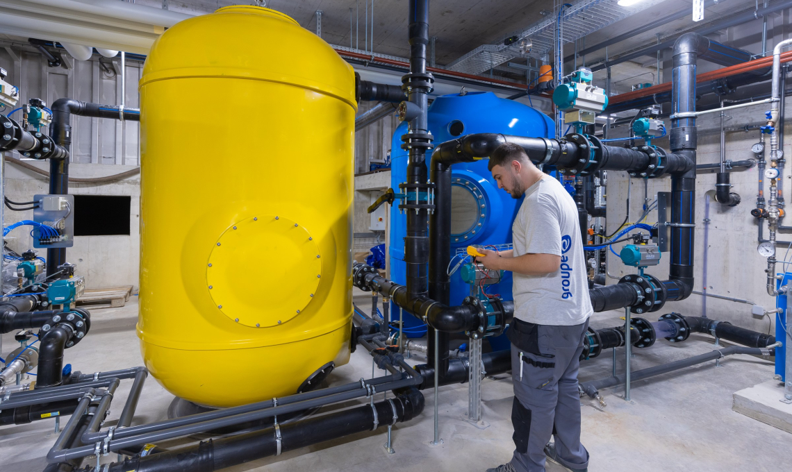 Poolpflege durch Groupe E