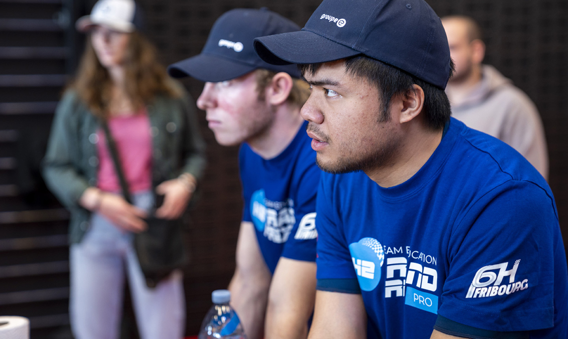 Foto des Groupe-E-Teams bei den 6 Stunden von Freiburg