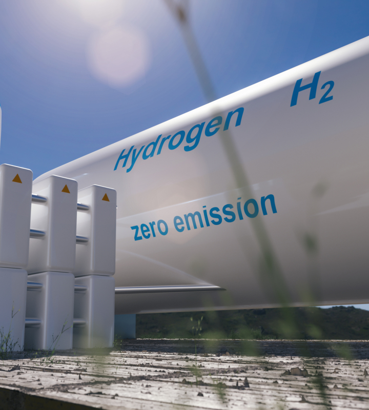 Wasserstofftank, saubere und nachhaltige Energie, ein Bereich, in dem die Groupe E eine Rolle spielen könnte.