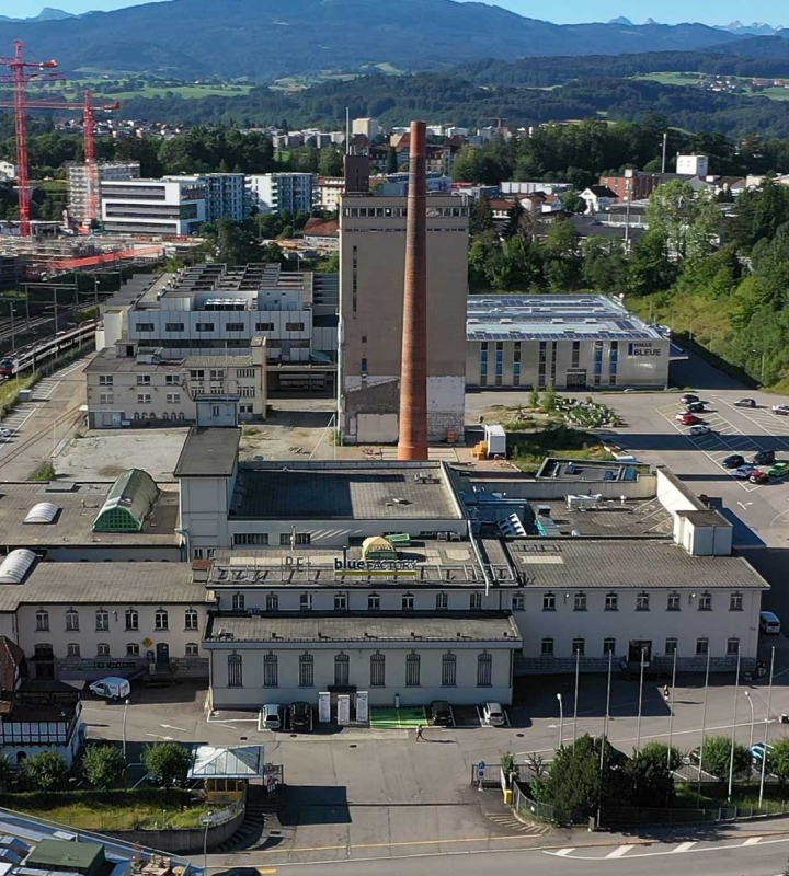 Standort von bluefactory in Freiburg