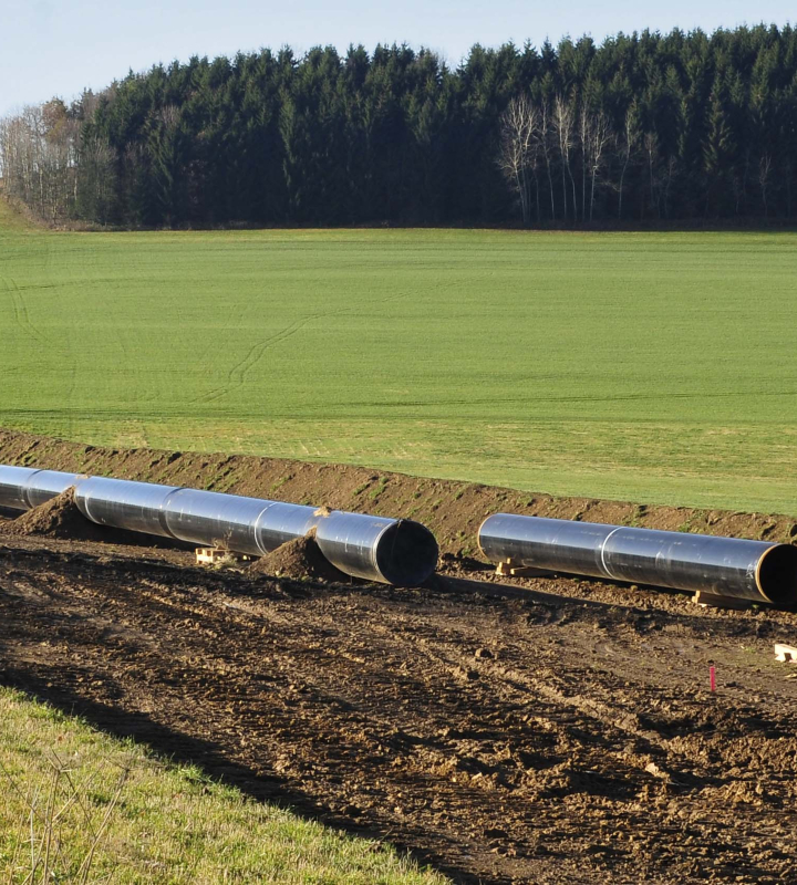 Chantier de chauffage à distance Groupe E