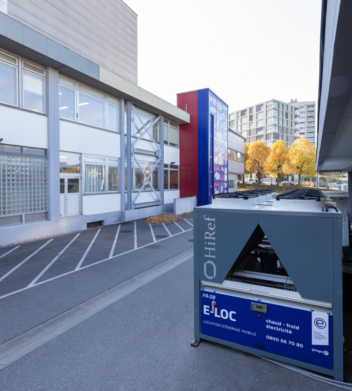 Nos systèmes de froid mobile prennent le relais de vos installations lors de pannes de climatisation ou de travaux.
