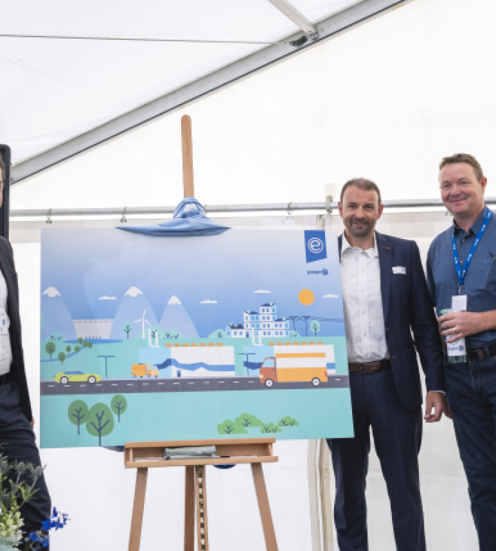 inauguration de l'hydrogène vert à Schiffenen