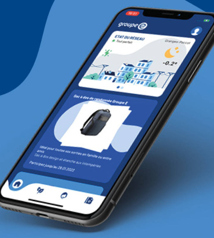 L'application Groupe E