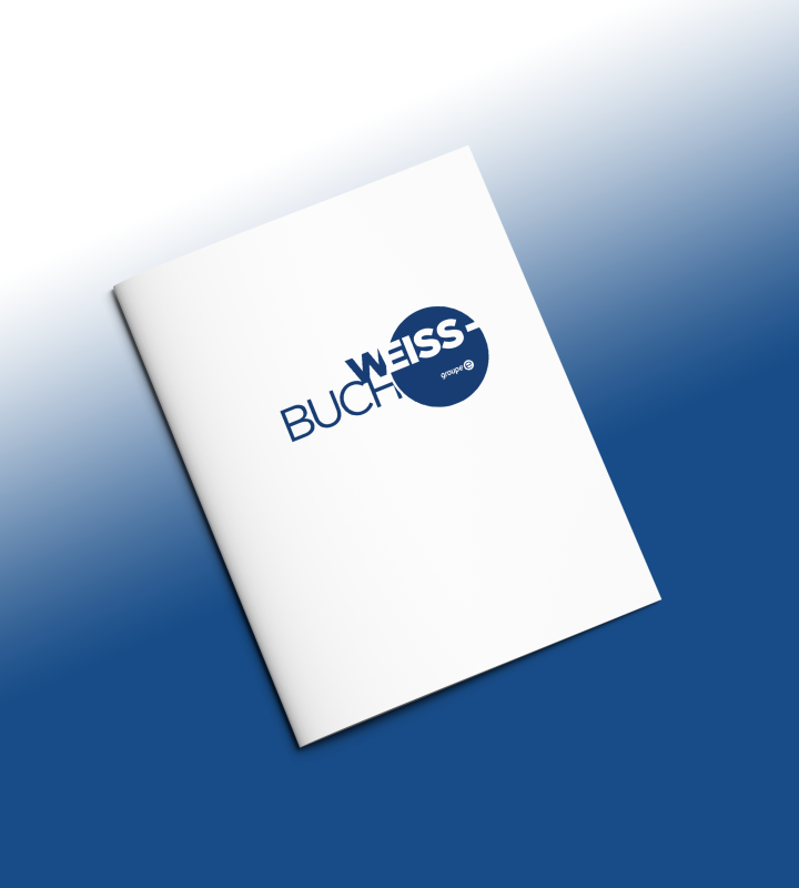 Mockup weissbuch von Groupe E