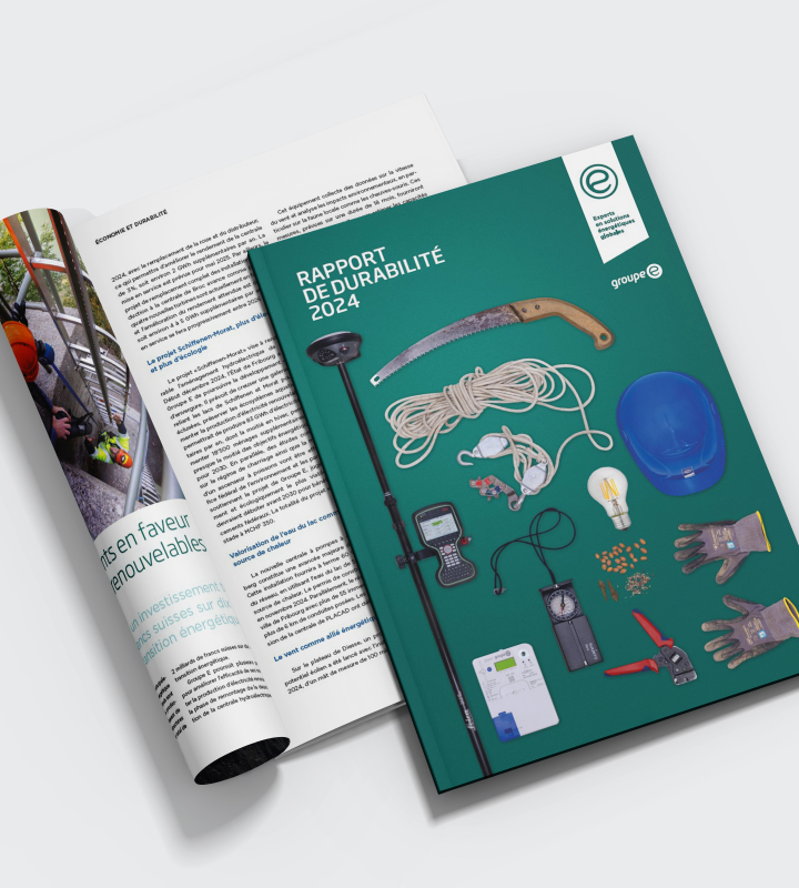 mockup rapport de durabilité