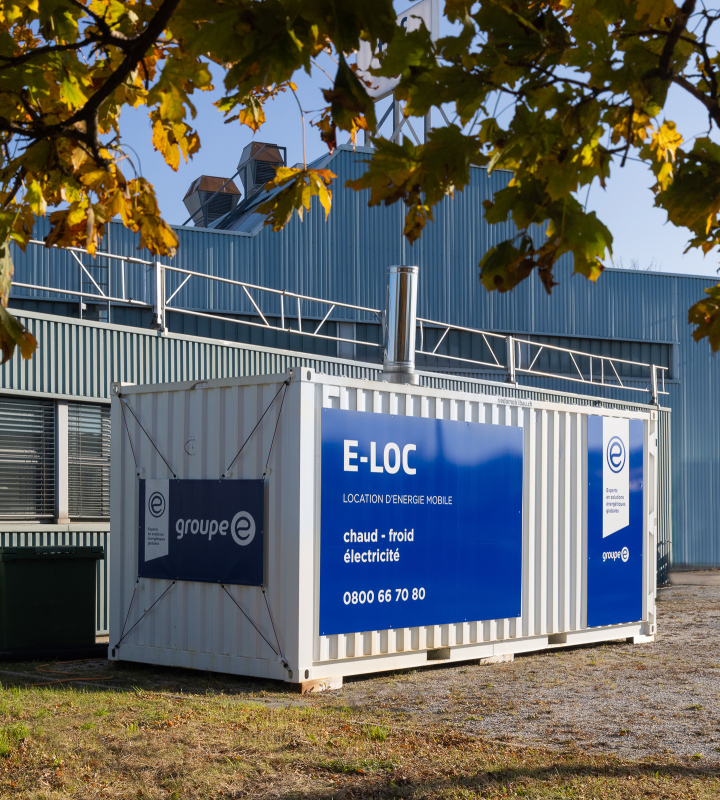 Installation E-LOC réalisée chez un client de Groupe E