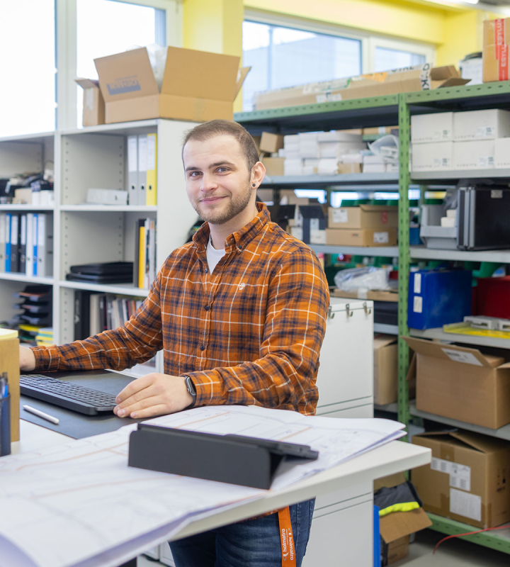 Portrait d'Andreas Tschabold, collaborateur de Groupe E