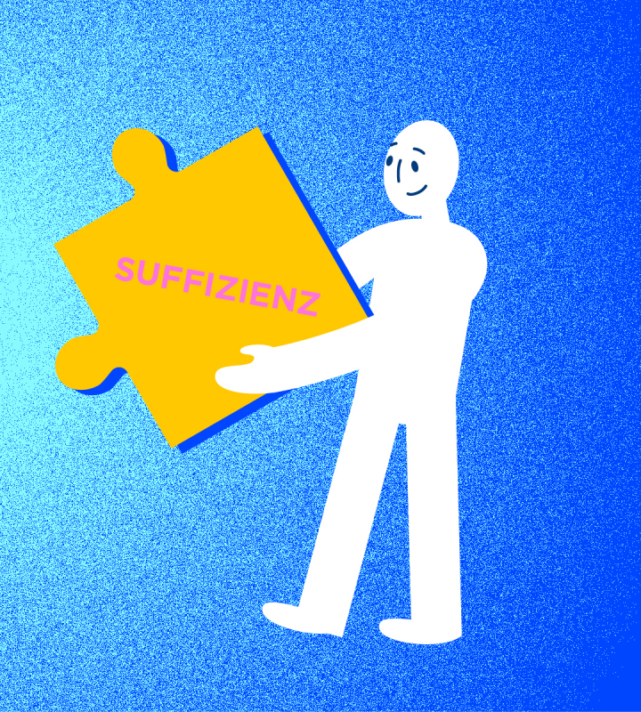  Illustration von Sobi, der Figur von Groupe E, die für Energieeffizienz und einen sparsamen Energieverbrauch wirbt.