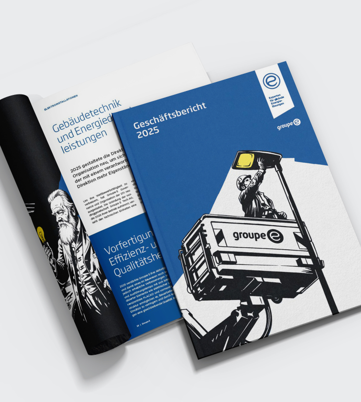 Geschäftsbericht 2025 von Groupe E