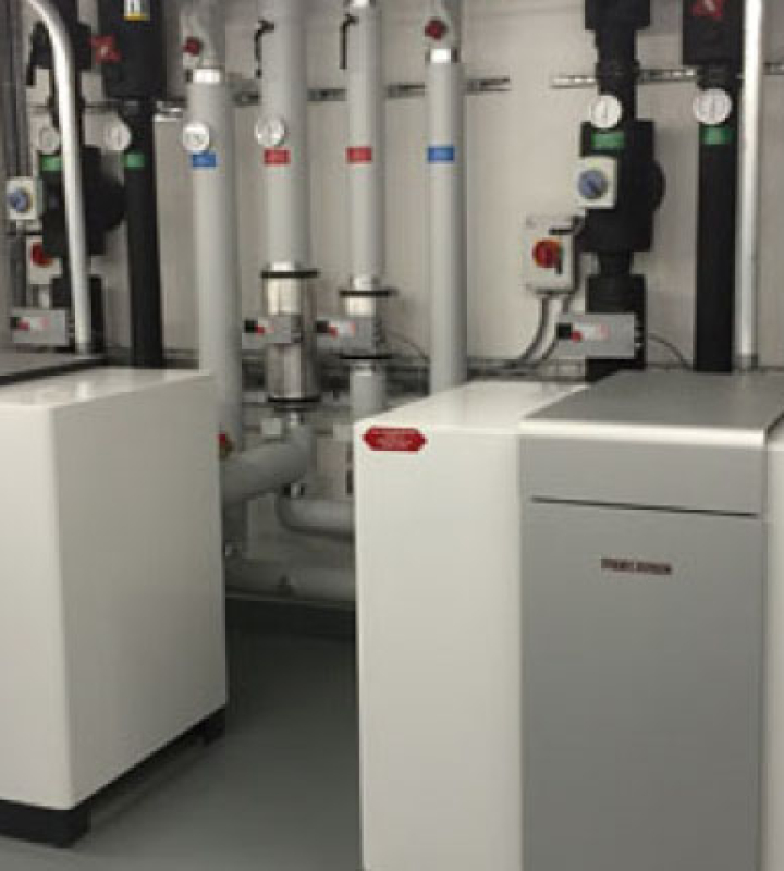 Installation de pompe à chaleur par Groupe E