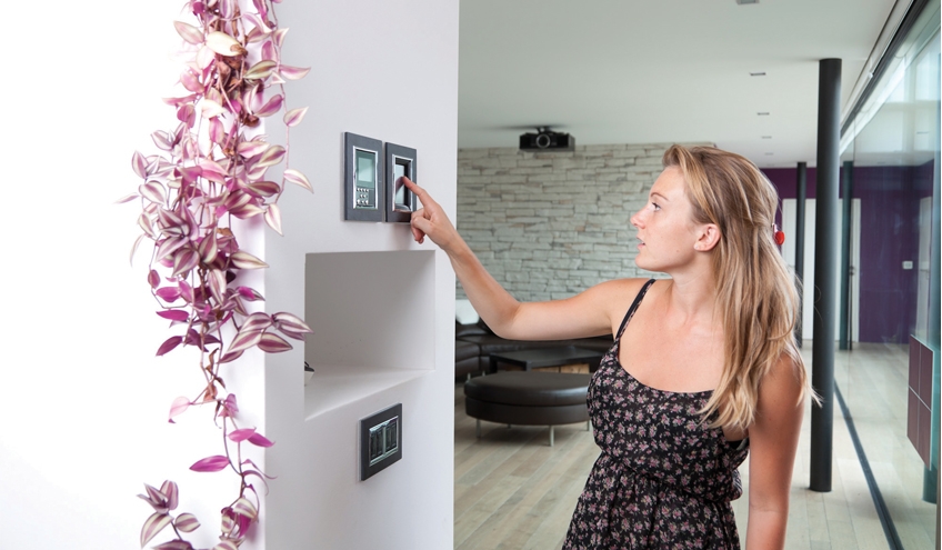 Une maison intelligente grâce à la domotique de Groupe E