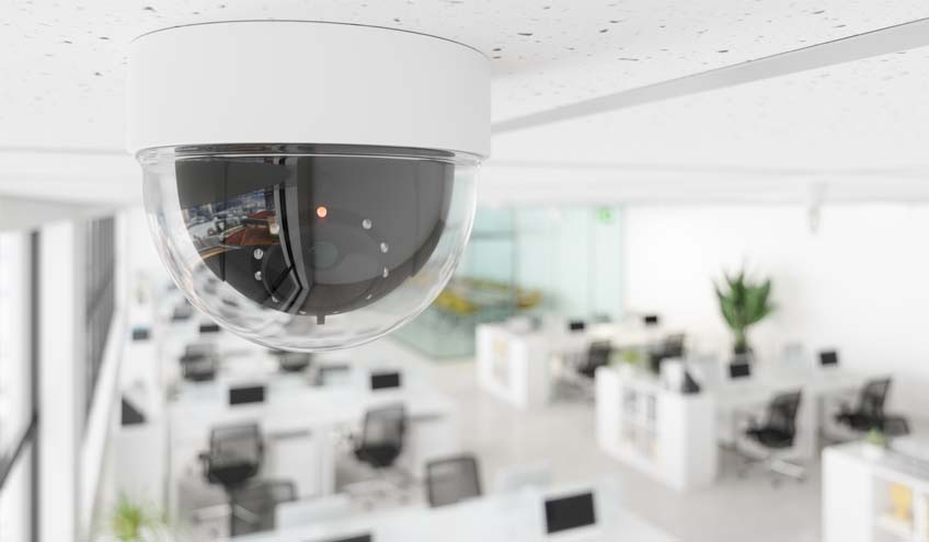 Système de vidéosurveillance installé par Groupe E