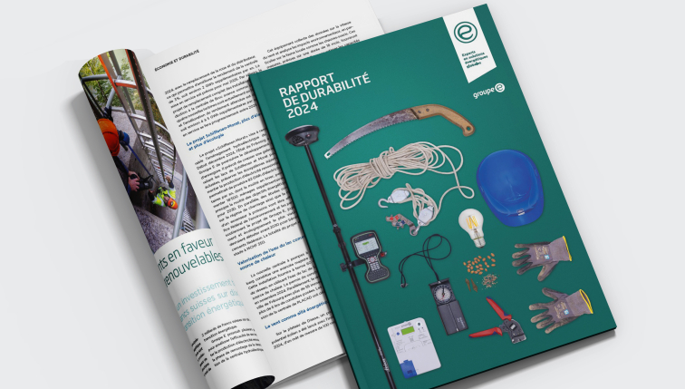 mockup rapport de durabilité