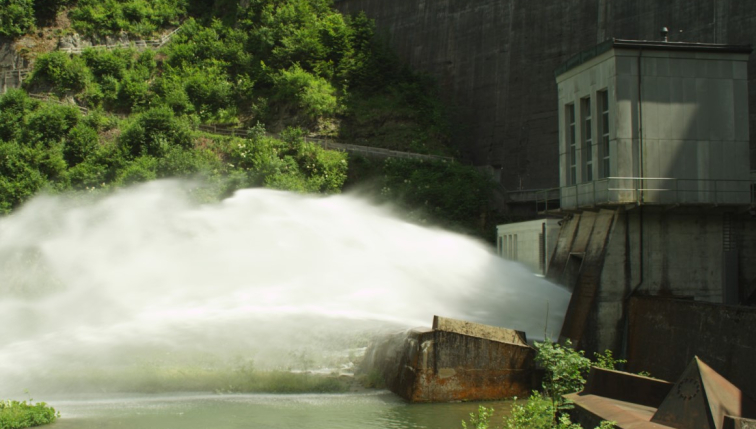 Rossens - Lâcher d'eau 2025