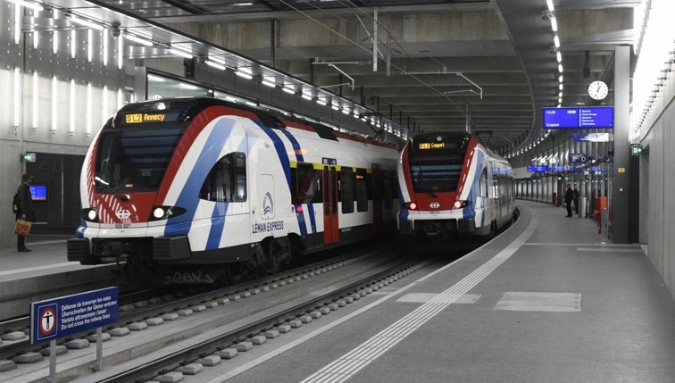 Liaison ferroviaire Genève Cornavin - Annemasse