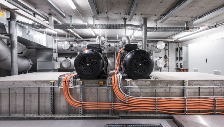Installation d'une installation pour la production d'énergie thermique exploité par Groupe E