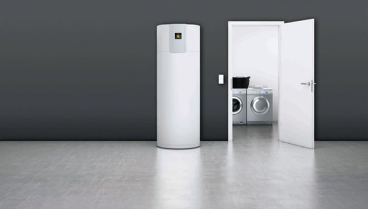 boiler Wärmepumpe installiert von Groupe E