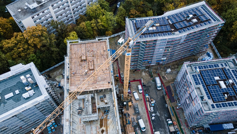 Groupe E est impliqué dans la construction de l'écoquartier l'Eglantine à Morges