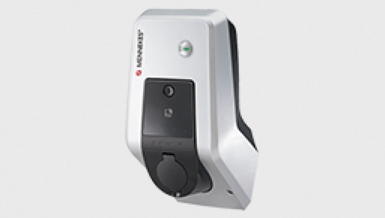 station de recharge professionnelle Mennekes Amtron Premium R T2 11/22
