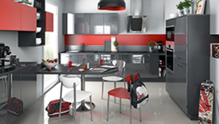 Agencement de cuisines sur mesure pour les particuliers