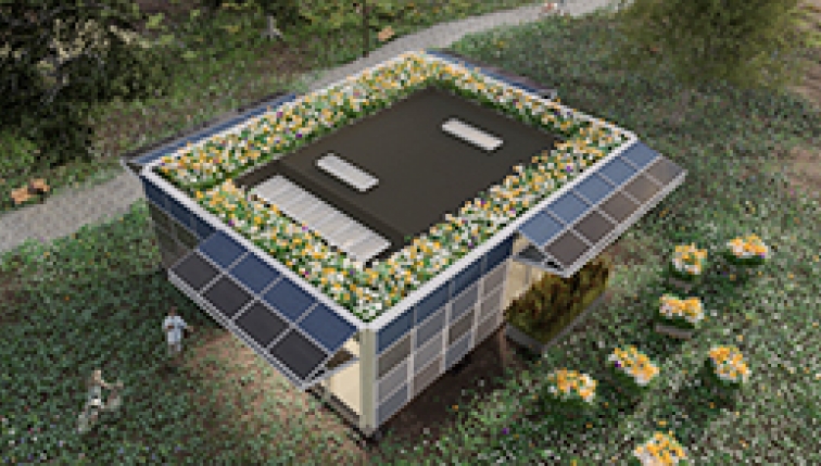 Groupe E s'engage pour l'avenir et soutient le projet interuniversitaire Swiss Living Challenge qui présentera sa maison autonome à Denvers, en octobre 2017