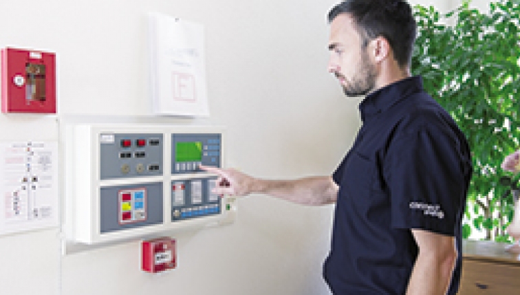 Installation pour homes et hôpitaux