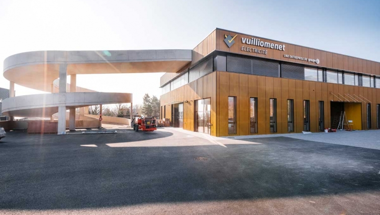 Vuilliomenet Electricité SA verlegt den Hauptsitz nach Boudry