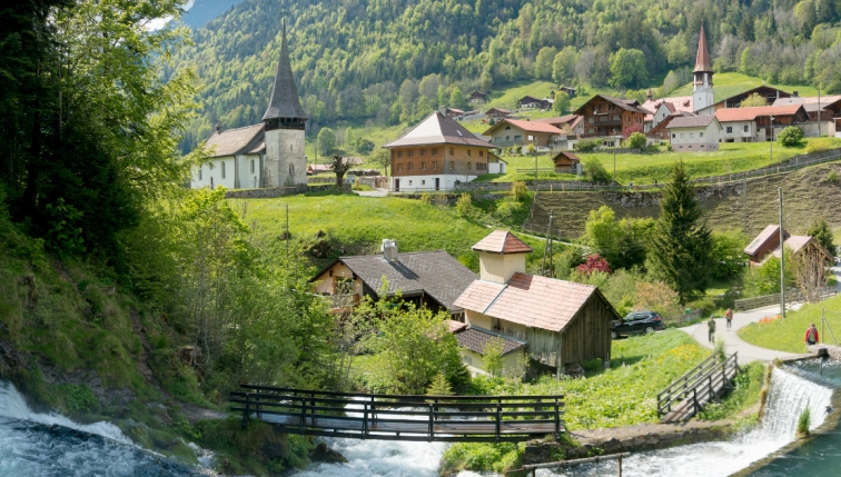 In Jaun führt Groupe E die Tradition einer nachhaltigen Stromerzeugung fort