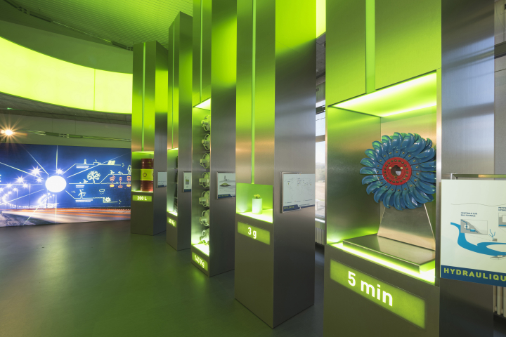 Intérieur de la visite d'Electrobroc