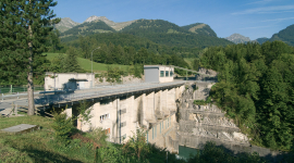Barrage et centrale de Lessoc
