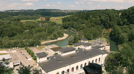 Panorama de la centrale d'Hauterive