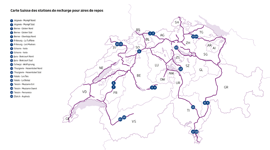 Carte des bornes MOVE