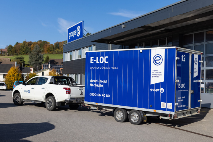 Mobile Heizung von Groupe E