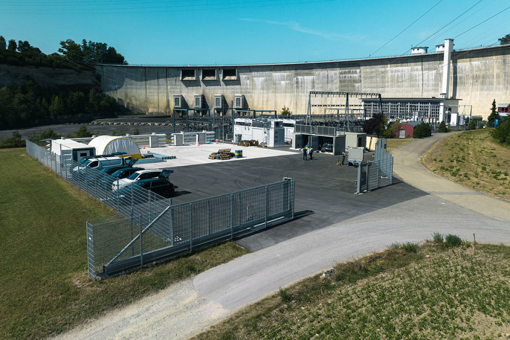 Barrage et centrale de Schiffenen