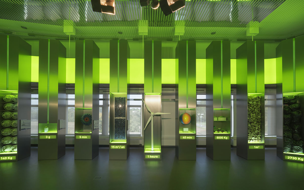 Intérieur de la visite d'Electrobroc