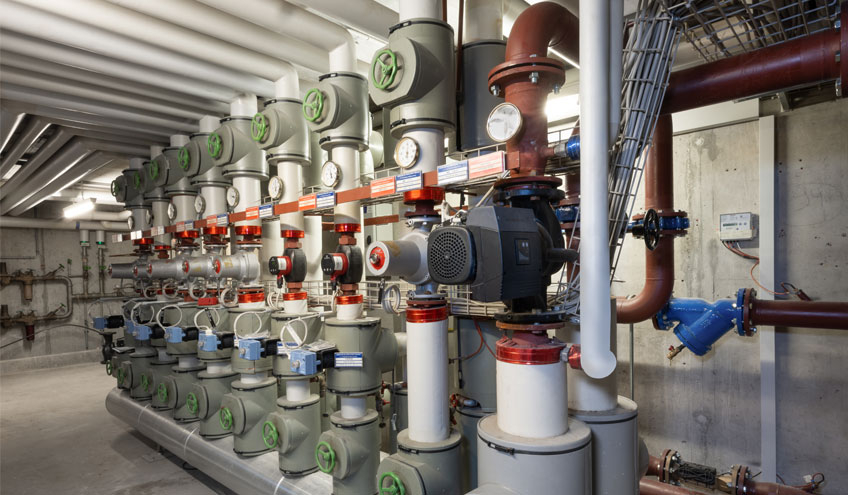Machines de production de chaleur et de froid