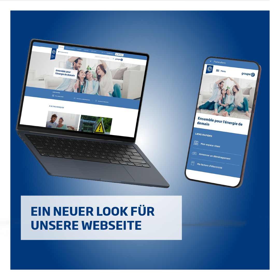 nouveau look site web de