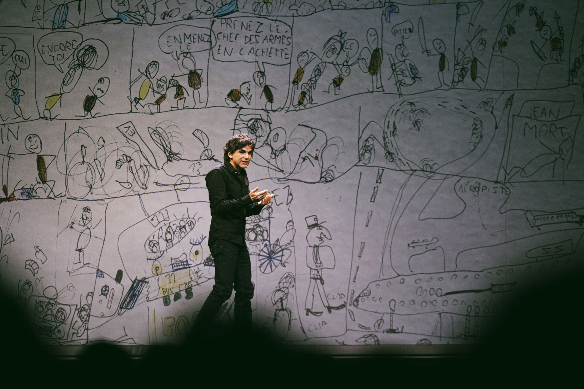 Chappatte en scène, le spectacle dessiné