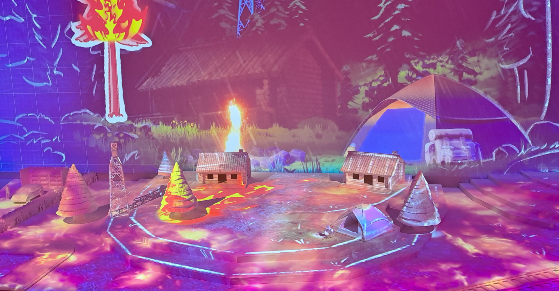 Simulation d’orage au Laboratoire des Éclairs à Electrobroc