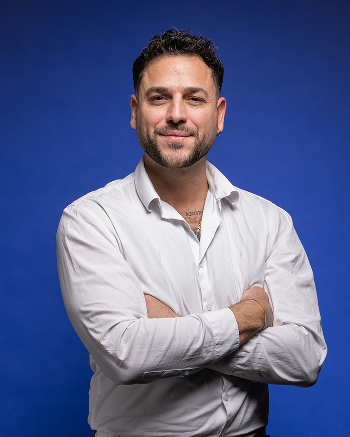 Portrait de Stefano Iodice, responsable de la succursale de Boudry