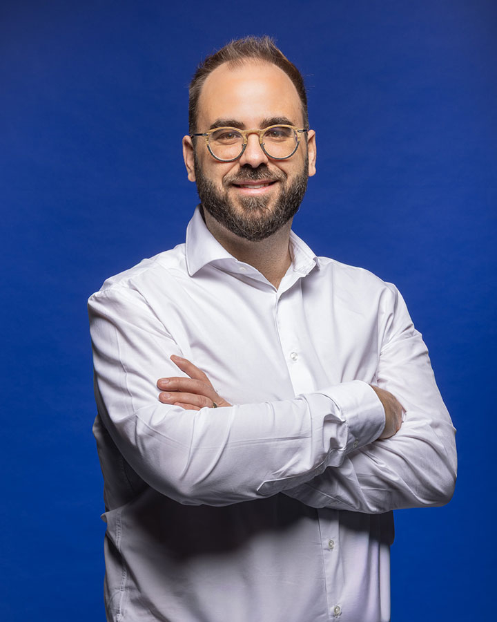 Portrait d'Antony Brugnerotto, collaborateur Groupe E