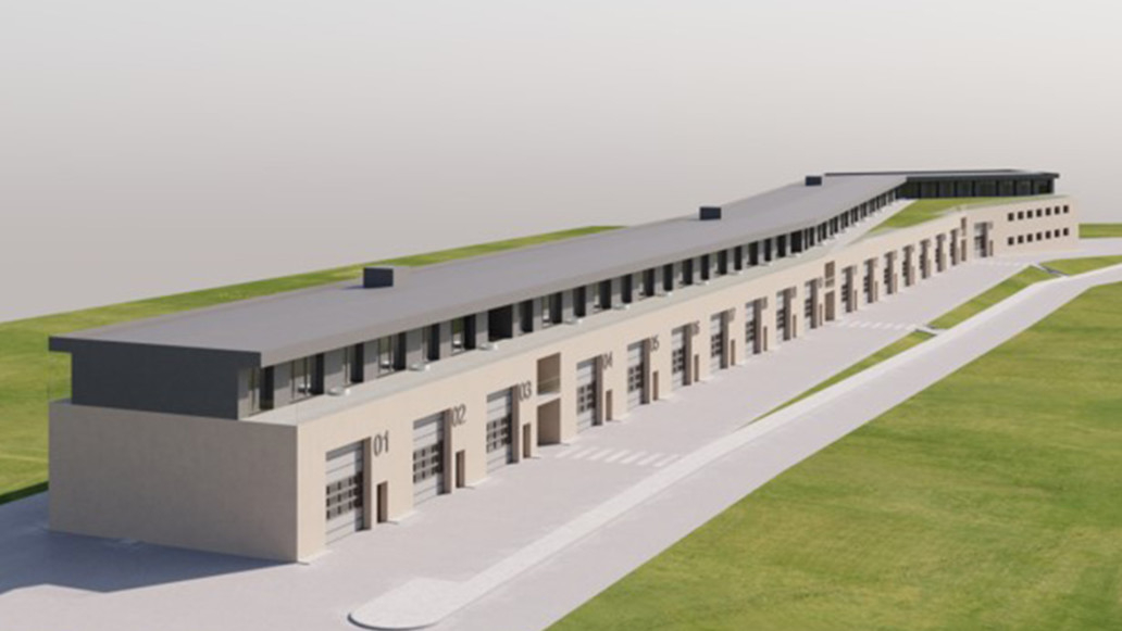 Photomontage Halle Vuarnoz