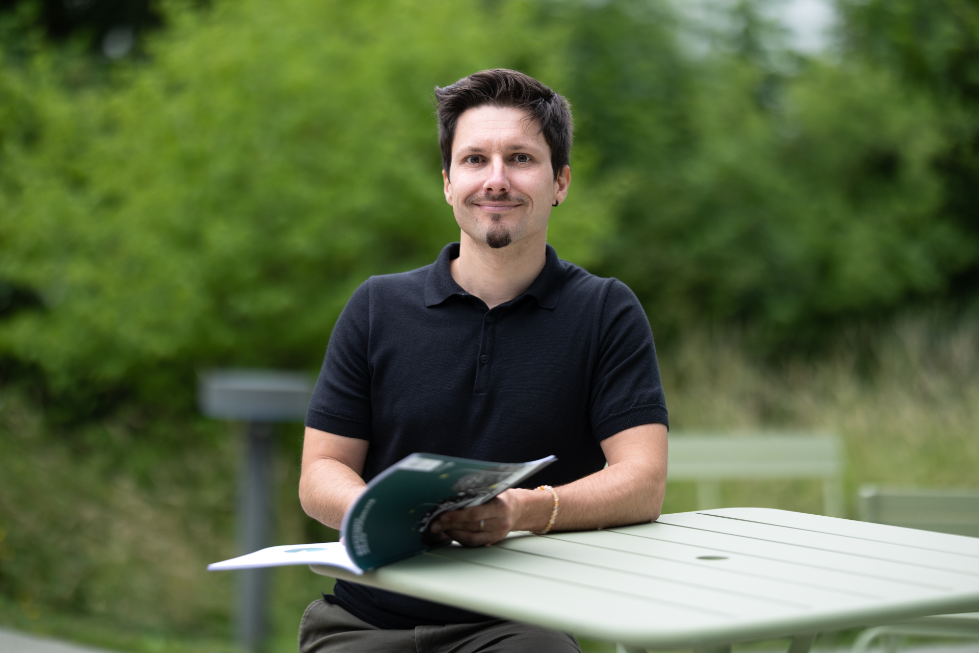 Photo de Alexandre Bouchet, spécialiste en développement durable à Groupe E